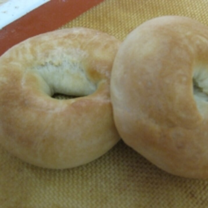 ホームベーカリーでプレーンベーグル レシピ 作り方 By カイ1号 楽天レシピ